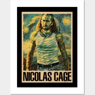 Cage Unleashed Intense Emotions And Powerful Portrayals Posters and Art